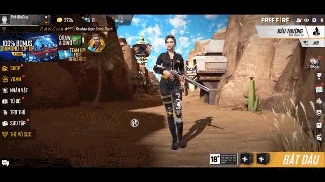 ACC Free Fire DƯỚI 1M